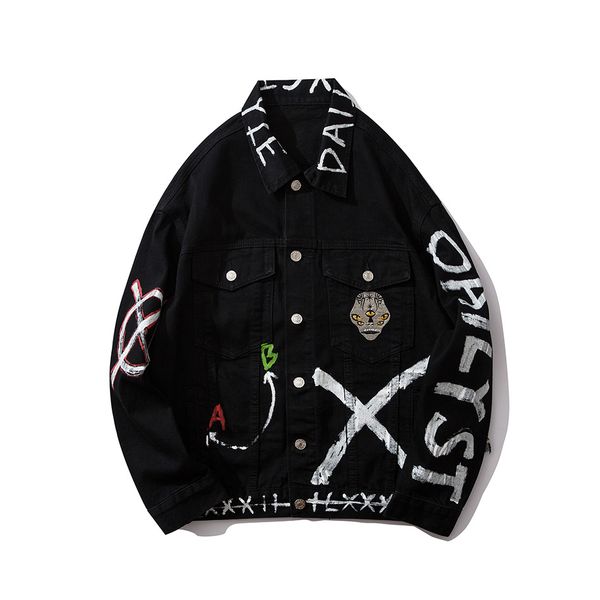 harajuku original full print letter mens jeans jacket jaqueta masculino denim jacket chaqueta hombre bomber, Black;brown
harajuku original full print letter mens jeans jacket jaqueta masculino denim jacket chaqueta hombre bomber, Black;brown