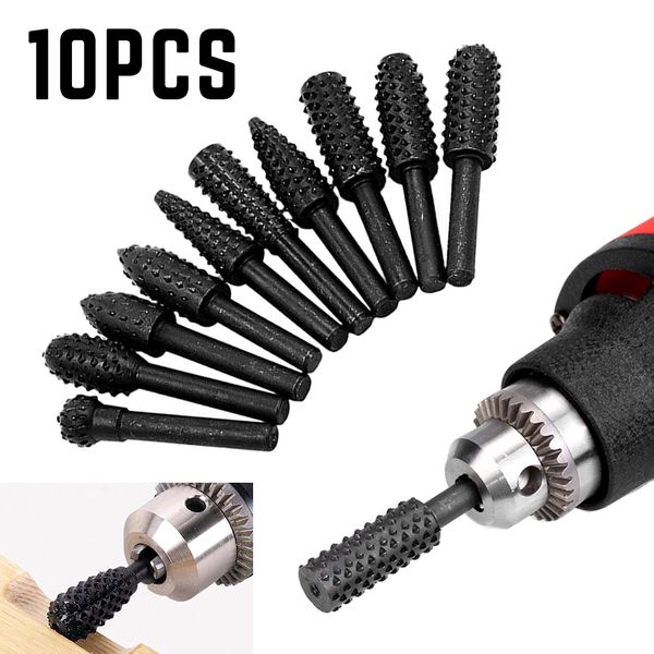 10pcs 1/4'' diy drill bit set carpentry cutting tools for woodworking knife wood carving building / engineering hand tool
10pcs 1/4'' diy drill bit set carpentry cutting tools for woodworking knife wood carving building / engineering hand tool