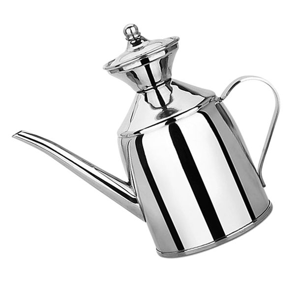 oil dispenser stainless steel pot vinegar bottle soy sauce kettle exquisitely unbreakable leak-proof 450ml/15oz for kitchen
oil dispenser stainless steel pot vinegar bottle soy sauce kettle exquisitely unbreakable leak-proof 450ml/15oz for kitchen