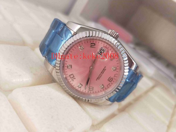 excellent good wristwatches 31mm 36mm 115234 pink digital dial stainless steel asia 2813 mechanical automatic ladies watch women's watc, Slivery;brown
excellent good wristwatches 31mm 36mm 115234 pink digital dial stainless steel asia 2813 mechanical automatic ladies watch women's watc, Slivery;brown