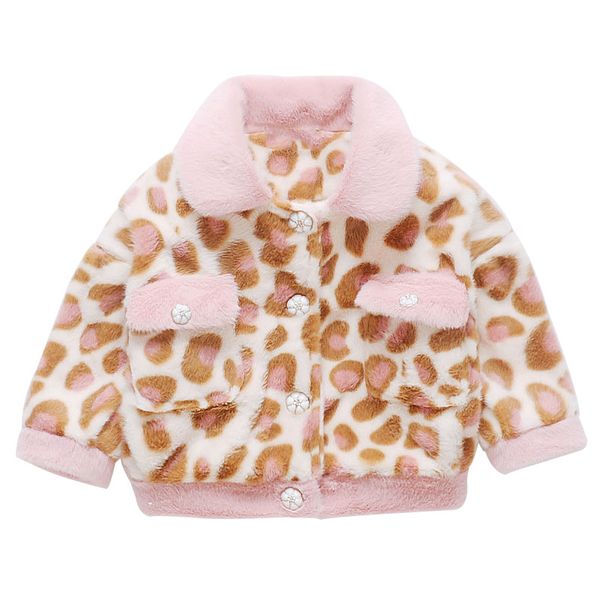 girls winter coats kids leopard velvet thick jacket baby girl fashion outerwear children lapel collar water velvet coat, White
girls winter coats kids leopard velvet thick jacket baby girl fashion outerwear children lapel collar water velvet coat, White