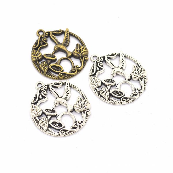 100pcs/lot sweet birds in flower charms pendant jewelry supplies 32*29mm antique silver & antique bronze color, Bronze;silver
100pcs/lot sweet birds in flower charms pendant jewelry supplies 32*29mm antique silver & antique bronze color, Bronze;silver