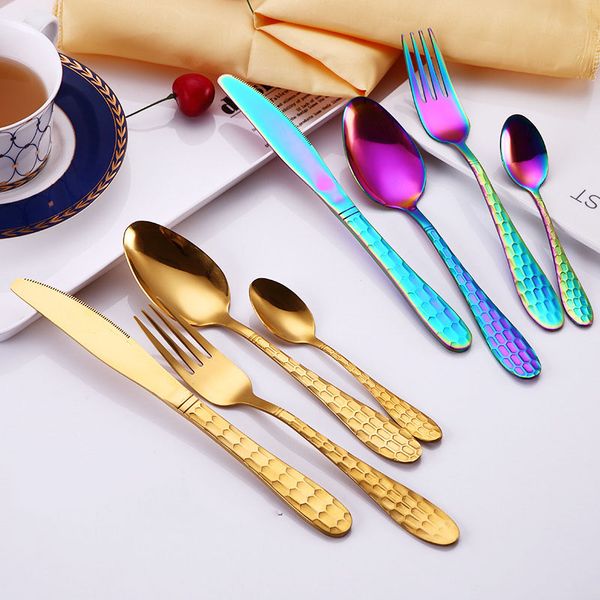 4pcs set water cube series stainless steel flatware sets spoon fork knife teaspoon dinnerware set cutlery kitchen tableware set
4pcs set water cube series stainless steel flatware sets spoon fork knife teaspoon dinnerware set cutlery kitchen tableware set