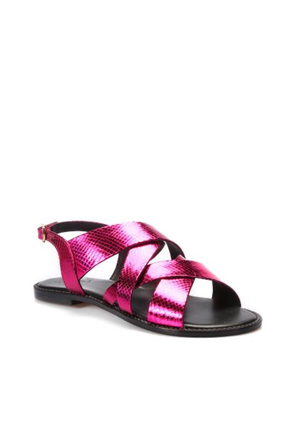 pearl genuine leather fushia women 's sandals 120130005455, Black 
pearl genuine leather fushia women 's sandals 120130005455, Black