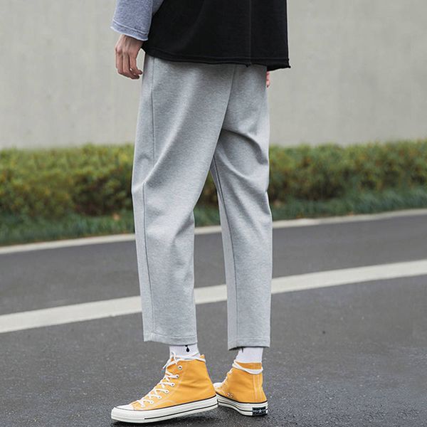 summer workout pants sweatpants mens casual sports pants loose version solid fitness running trousers 2020 fashion student, Black
summer workout pants sweatpants mens casual sports pants loose version solid fitness running trousers 2020 fashion student, Black