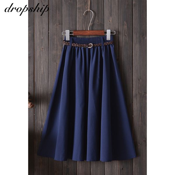 dropship skirt skirts womens pleated long black midi high waist faldas mujer moda 2019 korean patchwork belt spring summer white
dropship skirt skirts womens pleated long black midi high waist faldas mujer moda 2019 korean patchwork belt spring summer white