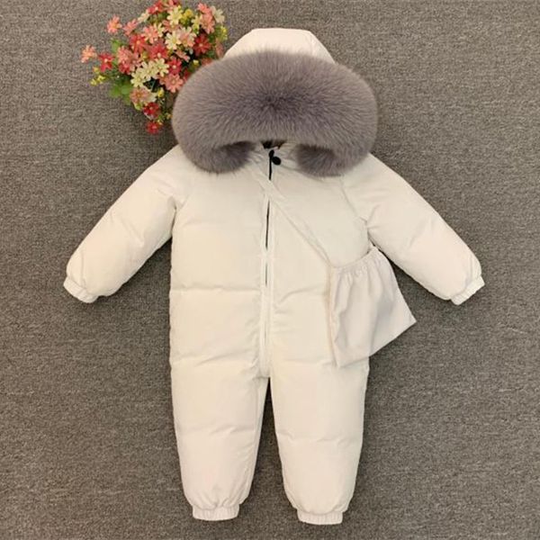 30 degree newborn baby warm jacket 90%white duck down snow coat inner velvet infant boys girls outerwear toddler jumpsuit, Blue;gray
30 degree newborn baby warm jacket 90%white duck down snow coat inner velvet infant boys girls outerwear toddler jumpsuit, Blue;gray