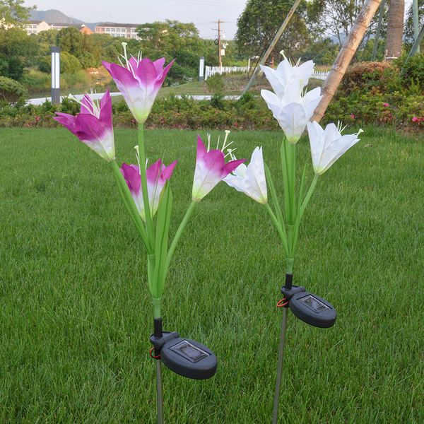 4 head led solar simulation lily light 3 colors creation light garden courtyard lawn lamps new
4 head led solar simulation lily light 3 colors creation light garden courtyard lawn lamps new
