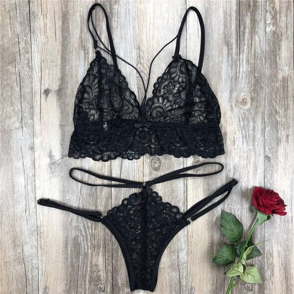 женщины 2pcs нижнее белье бикини шнурка сексуальный комплект бюстгальтеры трусы комплекты бинты конструктора сексуальный комплект, Black;white
женщины 2pcs нижнее белье бикини шнурка сексуальный комплект бюстгальтеры трусы комплекты бинты конструктора сексуальный комплект, Black;white