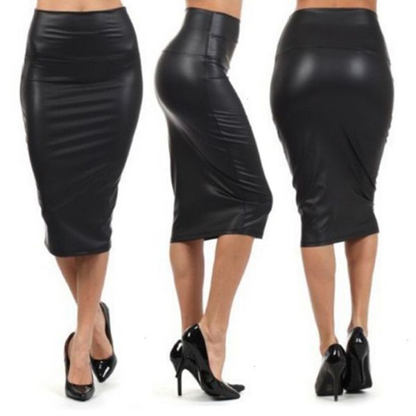 jupe skirts for women autumn winter women plus size pu high waist solid pencil skirts club vintage bodycon midi skirt faldas, Black
jupe skirts for women autumn winter women plus size pu high waist solid pencil skirts club vintage bodycon midi skirt faldas, Black