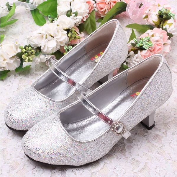 silver glitter latin dance shoes for girls heeled children shoes in spring or autumn, Black;grey
silver glitter latin dance shoes for girls heeled children shoes in spring or autumn, Black;grey