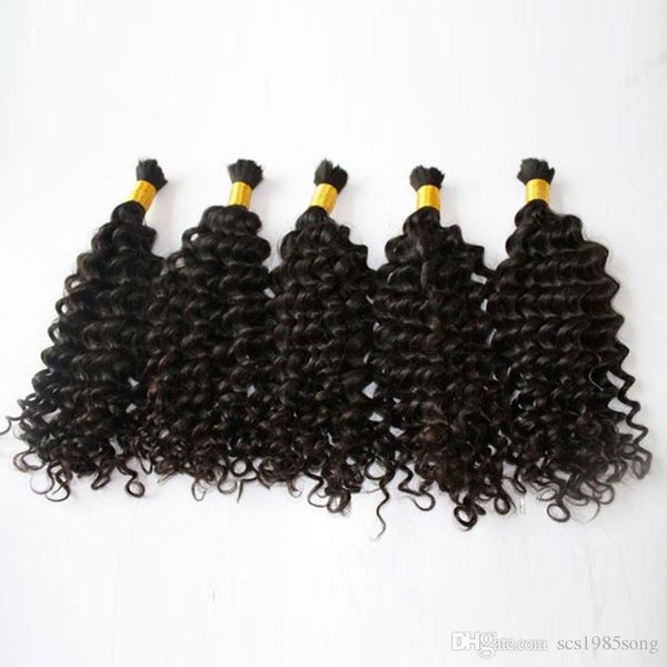 quality brazilian hair 400g human hair braids bulk deep wave without weft wet wavy braiding hair bulk, Black
quality brazilian hair 400g human hair braids bulk deep wave without weft wet wavy braiding hair bulk, Black