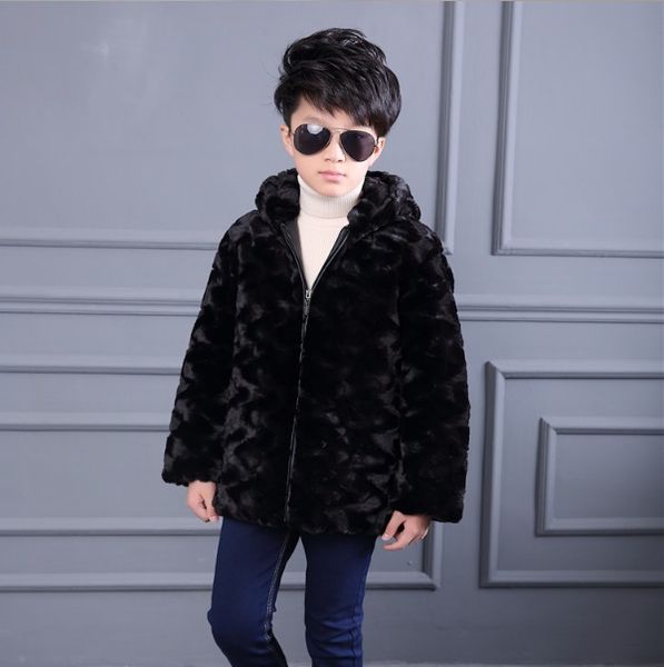 2019 casaco infantil menina boys kids fake fur coat jacket autumn winter warm cotton outerwear hooded faux fur coat xl430, Blue;gray
2019 casaco infantil menina boys kids fake fur coat jacket autumn winter warm cotton outerwear hooded faux fur coat xl430, Blue;gray