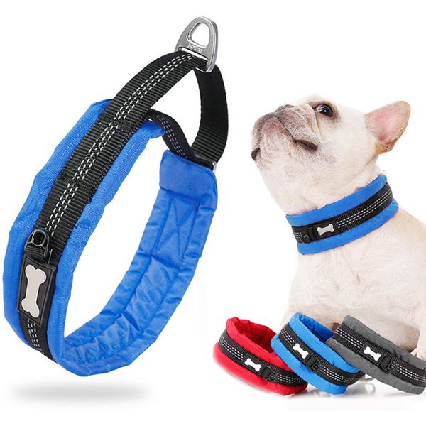 pet nylon training dog collar reflective soft padded p chain puppy collar lxy9
pet nylon training dog collar reflective soft padded p chain puppy collar lxy9