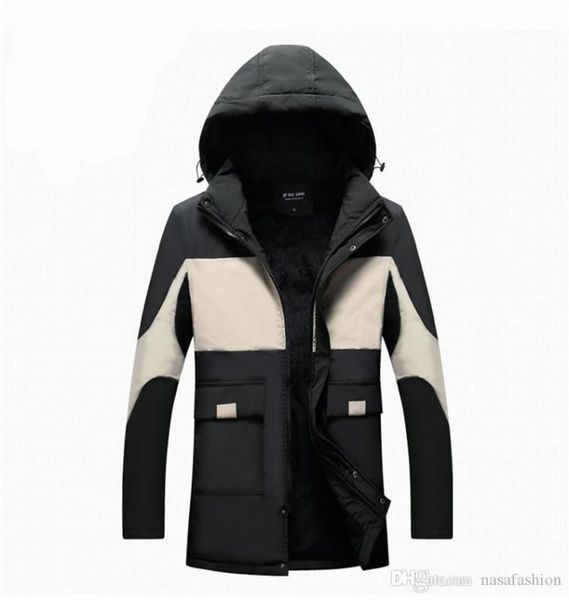 plus velvet hooded outerwear mens panelled long sleeve loose coats winter mens designer thick down casual, Black
plus velvet hooded outerwear mens panelled long sleeve loose coats winter mens designer thick down casual, Black