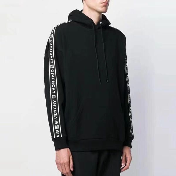 De ign fa hion pari 4g webbing hoodie logo triped men women hoodie europe tar men weat hirt men clothing wm301, Black
De ign fa hion pari 4g webbing hoodie logo triped men women hoodie europe tar men weat hirt men clothing wm301, Black
