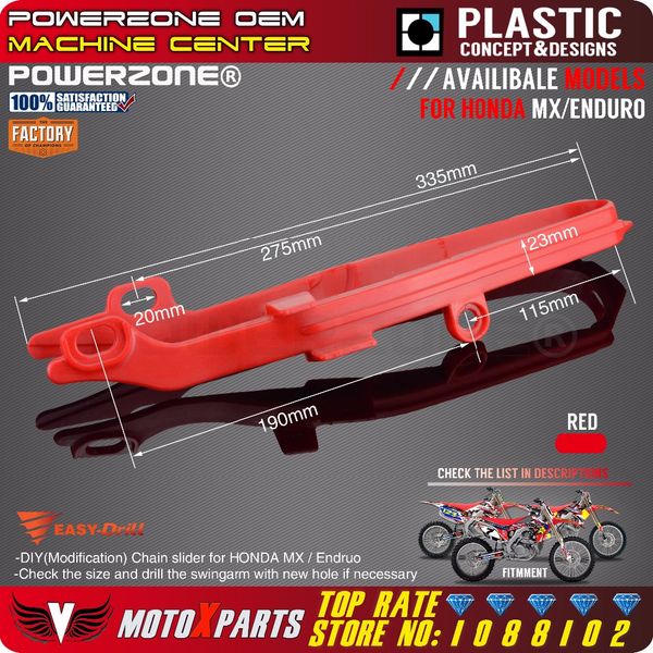 powerzone crf ufo style chain slider guide for crf250r crf450r dirt bike off road motorcross motorcycle mx enduro
powerzone crf ufo style chain slider guide for crf250r crf450r dirt bike off road motorcross motorcycle mx enduro