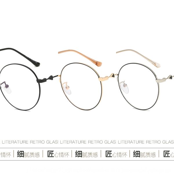 metal round frame love qiu bite myopia round plain glasses artistic myopia glasses frame female, Silver
metal round frame love qiu bite myopia round plain glasses artistic myopia glasses frame female, Silver
