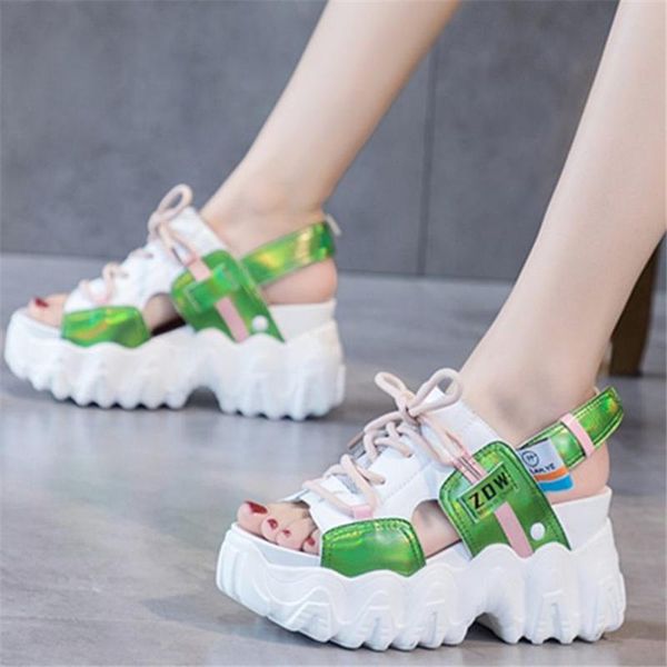 sandals women's cow leather strappy gladiator sandals platform wedge high heel summer fashion sneakers party punk goth open toe, Black
sandals women's cow leather strappy gladiator sandals platform wedge high heel summer fashion sneakers party punk goth open toe, Black