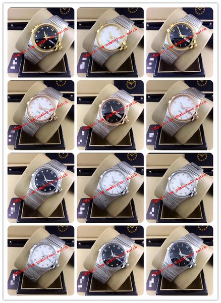 luxury wristwatches constellation 38mm diamond border 18k rose gold 8205 movement mechanical automatic ladies women's watches, Slivery;brown
luxury wristwatches constellation 38mm diamond border 18k rose gold 8205 movement mechanical automatic ladies women's watches, Slivery;brown