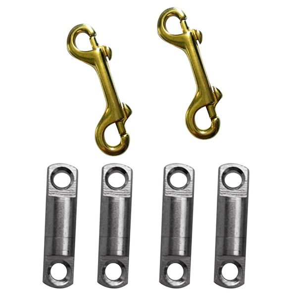 3-1/2 inch double end bolt snap clip with 4pcs swivels for diving reel an-twist hardware
3-1/2 inch double end bolt snap clip with 4pcs swivels for diving reel an-twist hardware