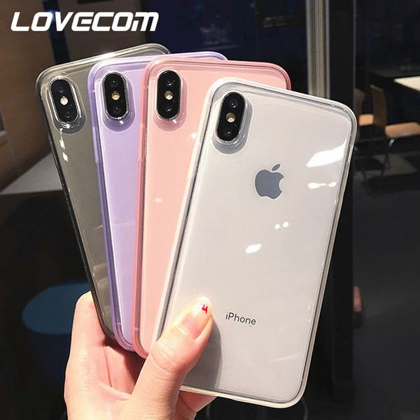 lovecom transparent shockproof frame case for iphone 11 pro max xr xs max 6 6s 7 8 plus x full body soft tpu phone back cover
lovecom transparent shockproof frame case for iphone 11 pro max xr xs max 6 6s 7 8 plus x full body soft tpu phone back cover