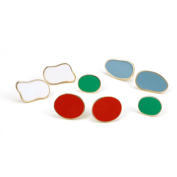 1pair irregular drip ear cuff vintage color original design fashion enamel glaze silver earrings ear clip female jewlry
1pair irregular drip ear cuff vintage color original design fashion enamel glaze silver earrings ear clip female jewlry