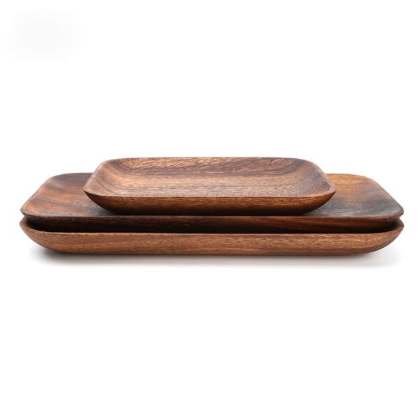 6 size square rectangle shaped fruits cake snack dishes natural wood tray dinner plate food dessert tea plate
6 size square rectangle shaped fruits cake snack dishes natural wood tray dinner plate food dessert tea plate