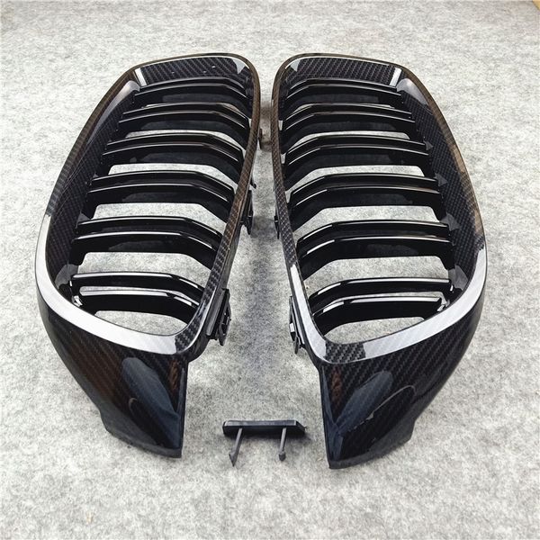 2 piece for 4 series f32 f33 f36 f80 f82 f83 abs material carbon look kidney grille replacement front air intake grill 2013-in
2 piece for 4 series f32 f33 f36 f80 f82 f83 abs material carbon look kidney grille replacement front air intake grill 2013-in