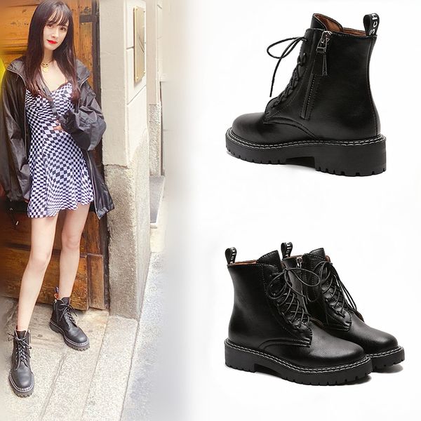 yang weitong shoes summer martin boots handsome heavy bottom tools black british wind turbine shoe boots litchi pattern
yang weitong shoes summer martin boots handsome heavy bottom tools black british wind turbine shoe boots litchi pattern