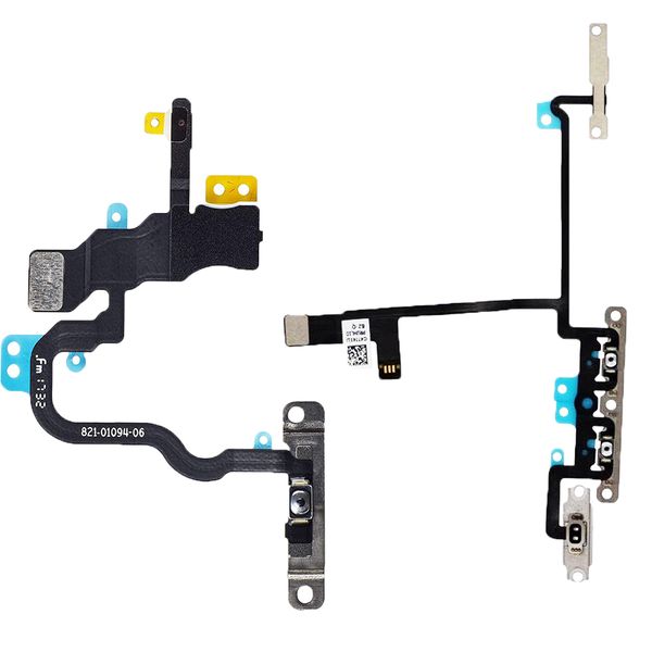 10psc для iphone x кнопка питания вкл / выкл flash light mic + громкость вверх / вниз и mute flex cable частей с кронштейнами
10psc для iphone x кнопка питания вкл / выкл flash light mic + громкость вверх / вниз и mute flex cable частей с кронштейнами