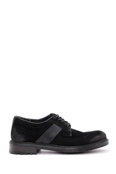 

derimod genuine leather black men 's shoes