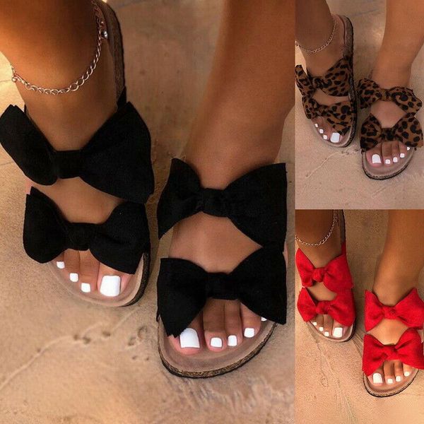 women summer bow sandals lady comfortable breathable flat beach shoes slippers flip flops hh88, Black
women summer bow sandals lady comfortable breathable flat beach shoes slippers flip flops hh88, Black