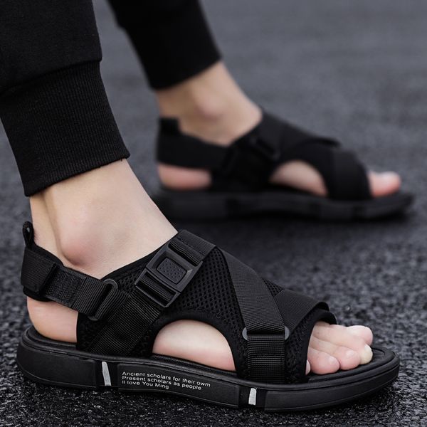 summer beach shoes trend men's sandals comfortable breathable soft-soled shoes outdoor casual, Black
summer beach shoes trend men's sandals comfortable breathable soft-soled shoes outdoor casual, Black