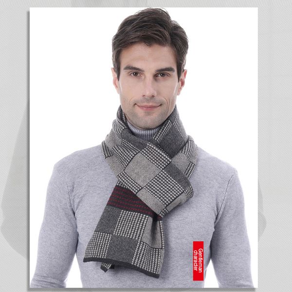 winter fashion casual scarves mens cashmere scarf warm knitted thick long scarves male classic style s001, Blue;gray
winter fashion casual scarves mens cashmere scarf warm knitted thick long scarves male classic style s001, Blue;gray