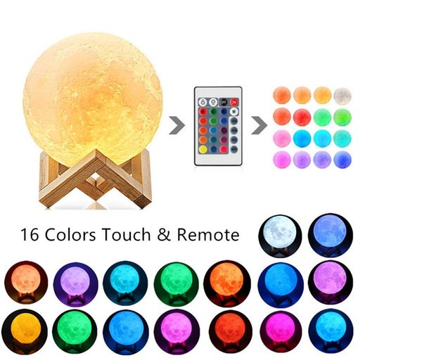 lunar 3d printing night charging lamp 2 color control lamp 16 color remote control led christmas moon gift lamp
lunar 3d printing night charging lamp 2 color control lamp 16 color remote control led christmas moon gift lamp