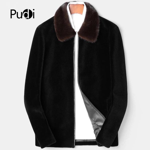 pudi mt845 2019 men new fashion 100% wool jackets with collar fall winter casual outwear, Black;brown
pudi mt845 2019 men new fashion 100% wool jackets with collar fall winter casual outwear, Black;brown