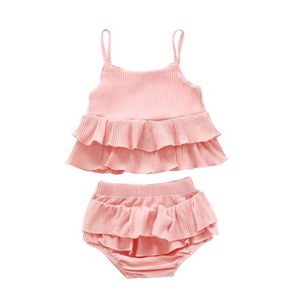 2pcs infant ребёнки летней одежда оборки твердая suspender жилет топы + шорты наряды набор новорожденная одежда для малышей, White
2pcs infant ребёнки летней одежда оборки твердая suspender жилет топы + шорты наряды набор новорожденная одежда для малышей, White