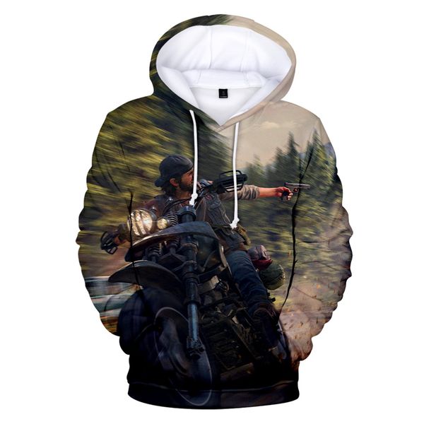 new arrival personaity game days gone 3d printed hooded sweatshirts spring men women popular casual plus size hoodies, Black
new arrival personaity game days gone 3d printed hooded sweatshirts spring men women popular casual plus size hoodies, Black