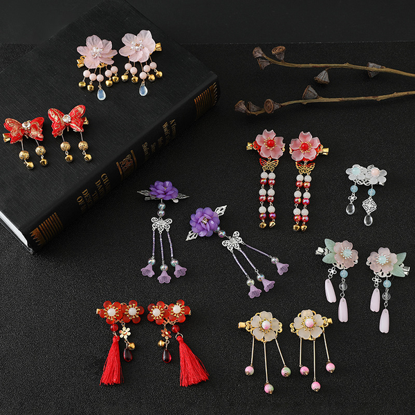 chinese traditional hair accessories flower hairpin tassels handmade hair clip head accessories beautiful girls tassel barrette, Slivery;white
chinese traditional hair accessories flower hairpin tassels handmade hair clip head accessories beautiful girls tassel barrette, Slivery;white