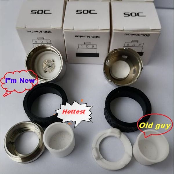 New SOC Atomizer Heating Head Coil for SOC wax kit Element Vape Tank Accessories for SOC Wax Concentrate Dab Rig Kit Replacement Coil
New SOC Atomizer Heating Head Coil for SOC wax kit Element Vape Tank Accessories for SOC Wax Concentrate Dab Rig Kit Replacement Coil