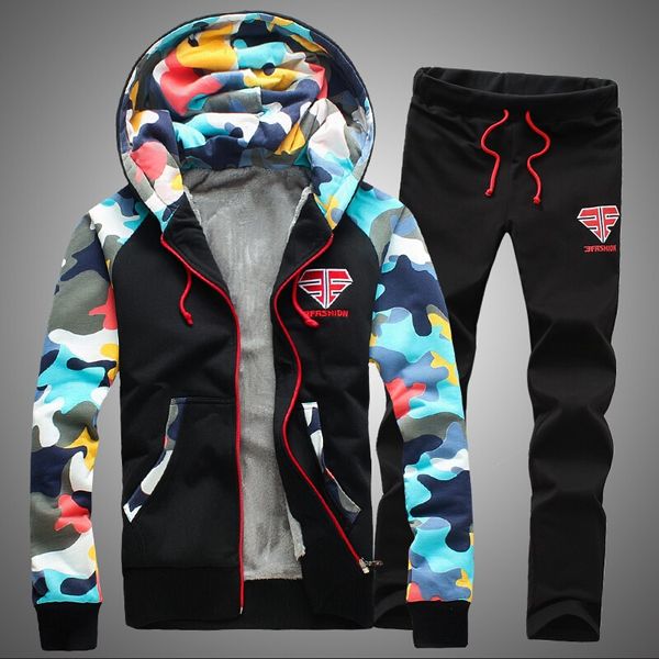 camouflage print sporting suit fleece casaul tracksuit set men plus size 4xl hoodies sweatshirt+pant 2 pieces set s-4xl, Gray
camouflage print sporting suit fleece casaul tracksuit set men plus size 4xl hoodies sweatshirt+pant 2 pieces set s-4xl, Gray