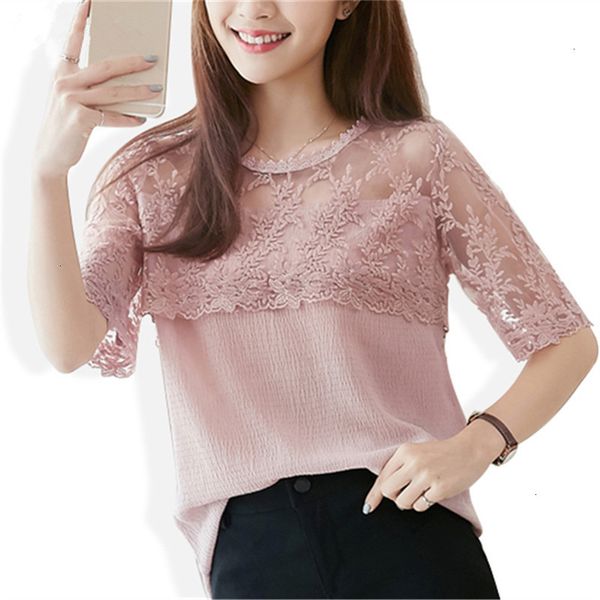 blouse woman women blouses chiffon summer blouse women lace half sleeve womens casual elegant female blouses blusa lace 676f 30, White
blouse woman women blouses chiffon summer blouse women lace half sleeve womens casual elegant female blouses blusa lace 676f 30, White