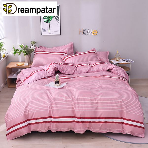 dreampatar classic color striped solid color comfortable bedding single double bedding quilt cover pillowcase set by171b
dreampatar classic color striped solid color comfortable bedding single double bedding quilt cover pillowcase set by171b