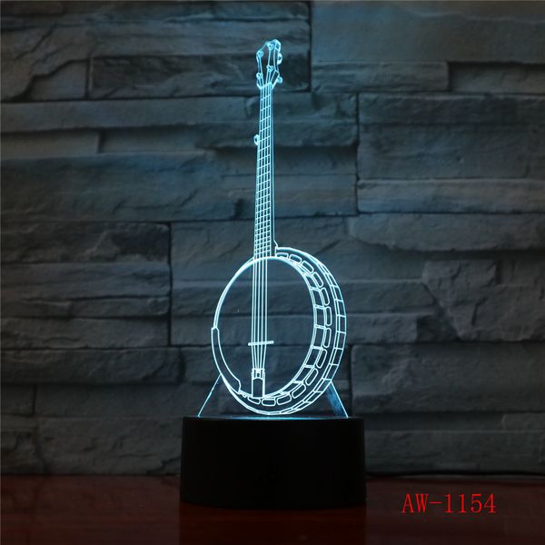 3d led 7 colors changing kids gifts creative nightlight banjo modelling desk lamp musical instruments home decor light 1154
3d led 7 colors changing kids gifts creative nightlight banjo modelling desk lamp musical instruments home decor light 1154
