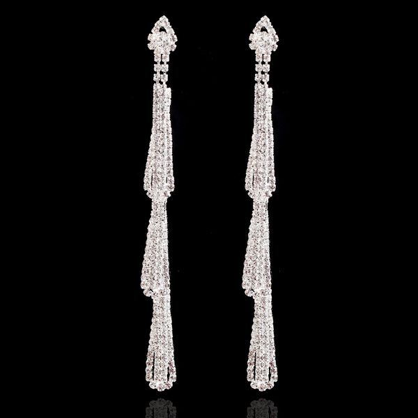european and american fashion simple water drop earrings female explosive claw chain long fringed earrings, Golden
european and american fashion simple water drop earrings female explosive claw chain long fringed earrings, Golden