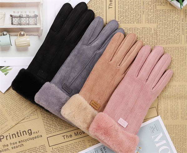 touch screen suede fuzz gloves for women, warm and thick autumn and winter, solid color points to cycling gloves, Blue;gray
touch screen suede fuzz gloves for women, warm and thick autumn and winter, solid color points to cycling gloves, Blue;gray