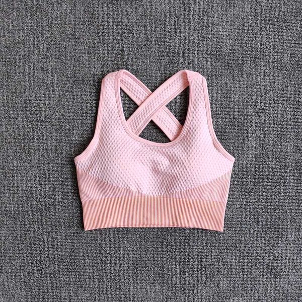 gym clothing 6 colors yoga sport bra back padded sports bras cross straps shockproof breathable fitness running vest, White;black
gym clothing 6 colors yoga sport bra back padded sports bras cross straps shockproof breathable fitness running vest, White;black