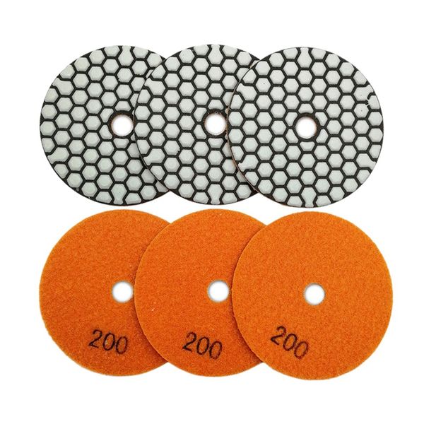6pcs 4 inch /100mm grit #200 diamond flexible dry polishing pad granite & marble stone sanding disc resin bond polisher pad
6pcs 4 inch /100mm grit #200 diamond flexible dry polishing pad granite & marble stone sanding disc resin bond polisher pad