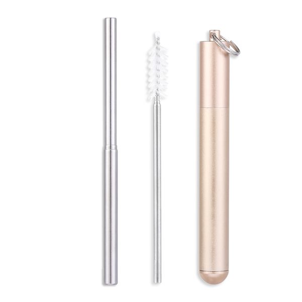 1box new eco-friendly stainless steel drinking straw travel kitchen & bar reusable metal straws with brush and case
1box new eco-friendly stainless steel drinking straw travel kitchen & bar reusable metal straws with brush and case